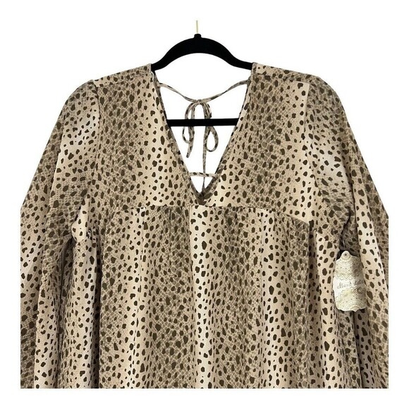 Altard State Womens Size Small Brown Tunic Dress New - Picture 2 of 4